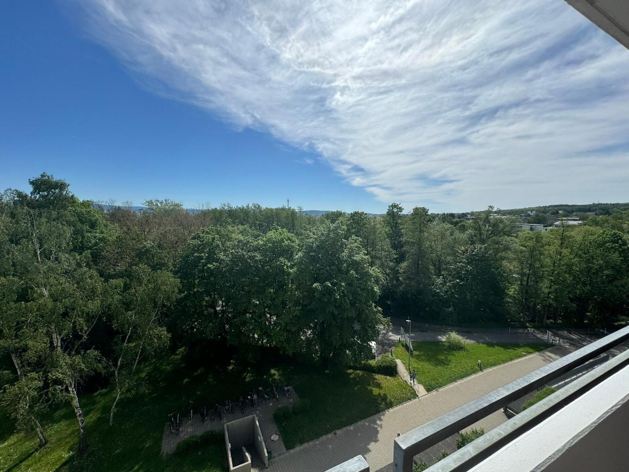 1 Zimmer Wohnung Mit Balkon Und Kueche バイロイト エクステリア 写真