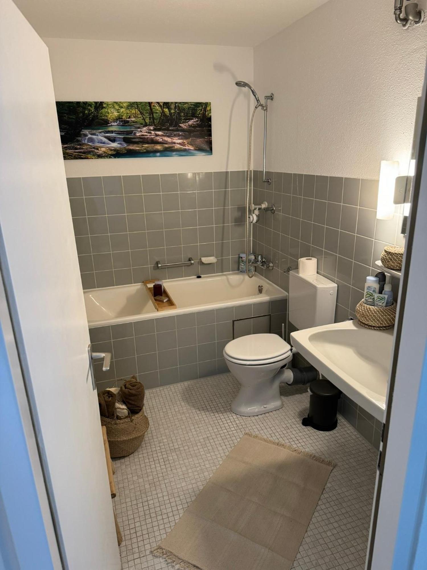 1 Zimmer Wohnung Mit Balkon Und Kueche バイロイト エクステリア 写真